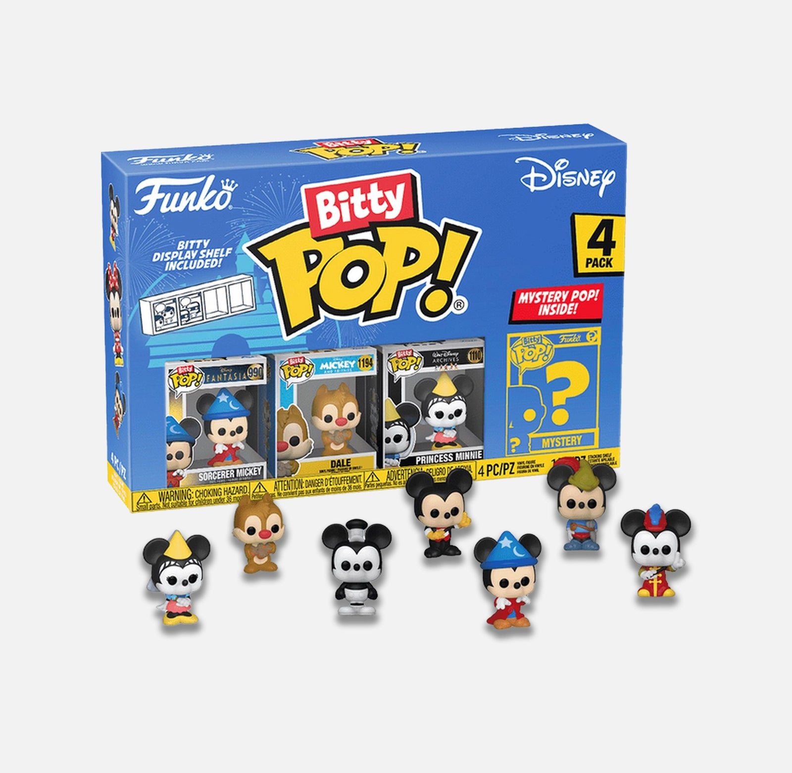 Funko Bitty Pop! Disney 4-Pack Sorcerer